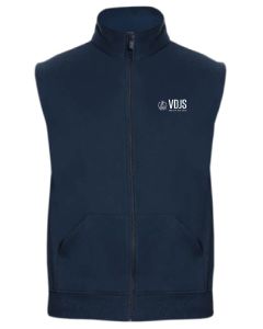 VDJS Crest Sleeveless Zipper Jacket