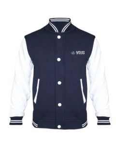 VDJS Crest Varsity Zipper Jacket